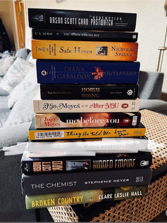 Other - Stack of Assorted Paperback/Hardcover Books - Multicolor